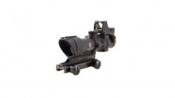 Trijicon ACOG 4x32 Riflescope with Center Illuminated Amber Crosshair and 4.0 MOA RMR Sight